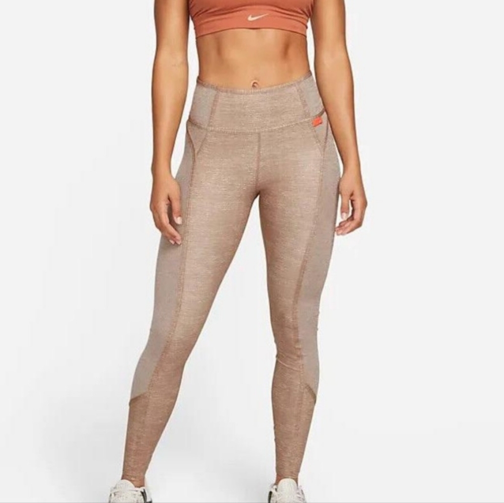 Nike Women's Tan Leggings